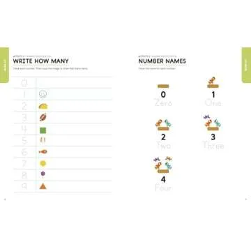 Addition and Subtraction Kindergarten Math Workbook: 100 Fun Activities to Build Core Math Skills with Focused Practice (Kindergarten Math Workbooks)