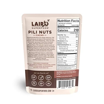 Laird Superfood Cacao Pili Nuts Vegan Keto Snack