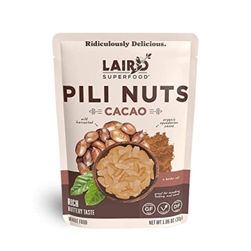 Laird Superfood Cacao Pili Nuts Vegan Keto Snack