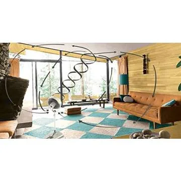 Vornado VFAN Sr. Pedestal Vintage Fan Retro Metal Standing Air Circulator for Cooling & Décor 3 Speeds, Adjustable Tilt Vintage White