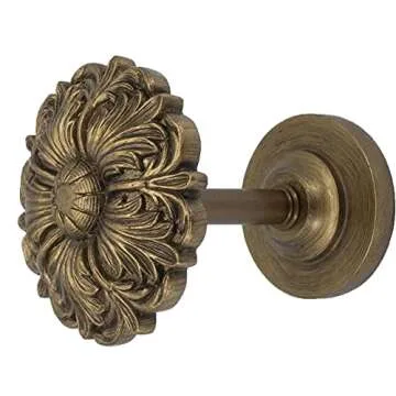 Elegant MERIVILLE Drapery Holdbacks - Set of 2