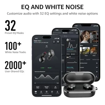TOZO T10 Wireless Earbuds with Deep Bass and EQs