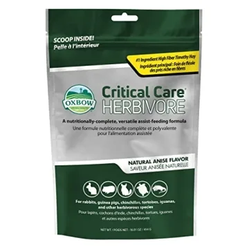 Oxbow Critical Care Herbivore - Nutritionally Complete Feeding Assist Formula for Small Animals & Pe...
