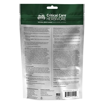 Oxbow Critical Care Herbivore - Premium Small Animal Nutrition