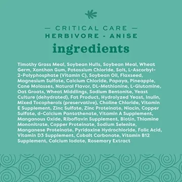 Oxbow Critical Care Herbivore - Premium Small Animal Nutrition