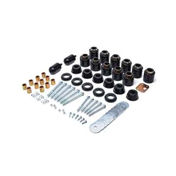 Daystar Jeep TJ Wrangler 1" Taller Polyurethane Body Mount Kit for 1997-2006 4WD