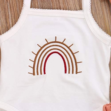 Cotton Rainbow Outfit for Newborn Baby Girls & Boys