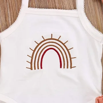 Cotton Rainbow Outfit for Newborn Baby Girls & Boys