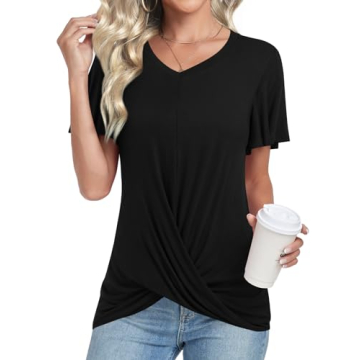 Stylish Addtoo Women’s Summer Casual Tunic Top