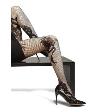 Natori Women's Dragon Toss Net Tights - Stylish & Comfortable
