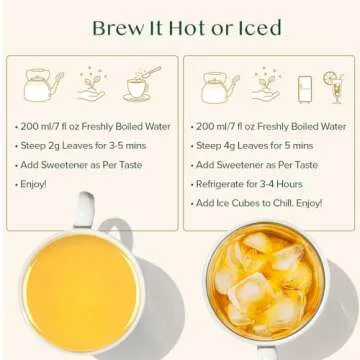 Vahdam Turmeric Saffron Herbal Tea Loose Leaf 100g