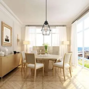 KENMI Modern Kitchen Island Lights Fixtures Ceiling Hanging Dining Room Living Room,Farmhouse Pendant Lighting,Chandelier Industrial Pendant Light