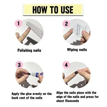 IMSOHOT Coffin Press on Nails Long Acrylic Fake Nails French Ballerina False Nails Glue on Nails Glossy Full Cover Nude Glitter Nails with Pink Heart Designs 24PCS