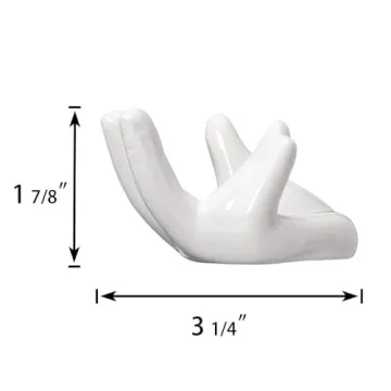 Dahey Ceramic Mini Air Plant Holder - Cute Hand Design