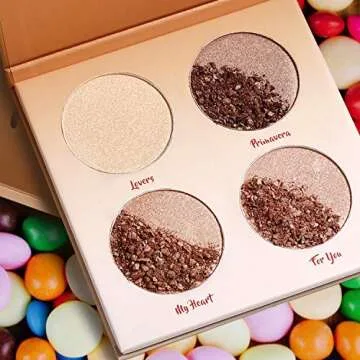 LIFUS Highlighter Palette for Glowing Radiance and Versatility