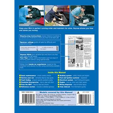 Mini (1969 - 2001) Haynes Repair Manual