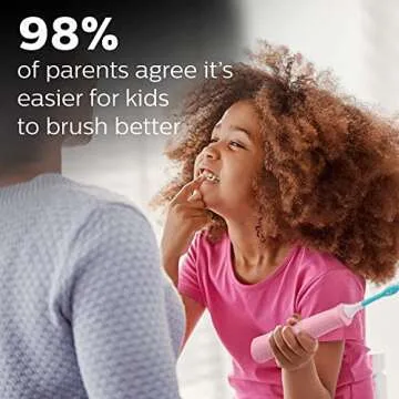 Philips Sonicare for Kids 3+ Bluetooth Connected Rechargeable Electric Power Toothbrushes, Interacti...