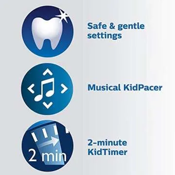 Philips Sonicare Kids Toothbrush Bluetooth Rechargeable Fun