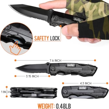 Stylish Multitool Knife for Men Perfect for Gifting