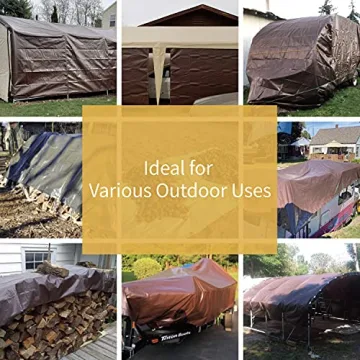 GUARD SHIELD 16x20 Tarp Waterproof Multi-Purpose Protection