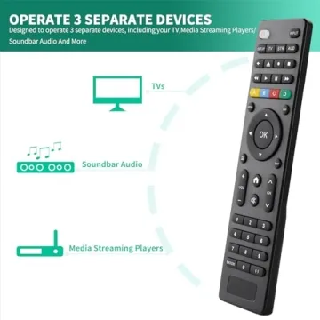 Universal Remote for Samsung LG Sony Philips Hisense TCL