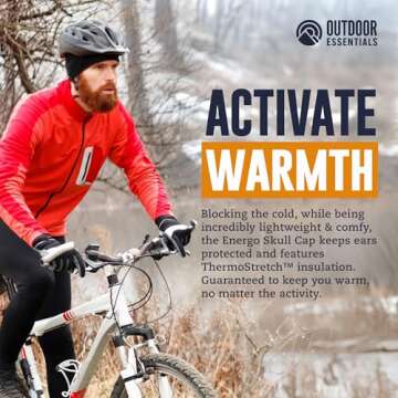 OutdoorEssentials Skull Cap - Thin Lightweight Beanie Hat Men and Women - Helmet Liner Caps Head Lin...