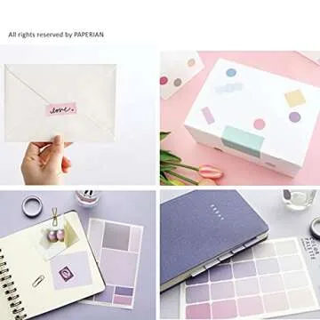 Colorful Decorative Sticker Set for DIY Arts and Crafts