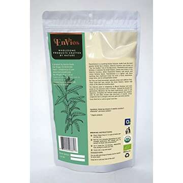 Peacefulness. Organic Herbal Tea infusion of Greek Mountain Tea/Sideritis Scardica, Chamomile and Le...