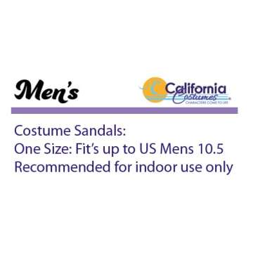 California Costumes Deluxe Gladiator Sandals Standard