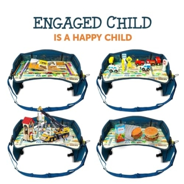 Coolmum Kids Travel Tray for Fun On-the-Go Activities