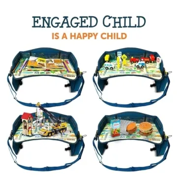Coolmum Kids Travel Tray for Fun On-the-Go Activities