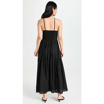 Playa Lucila Women's Halter Dress, Black, XS