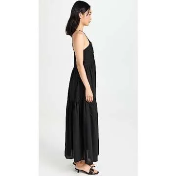 Playa Lucila Women's Halter Dress, Black, XS