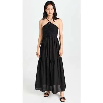 Playa Lucila Women's Halter Dress, Black, XS