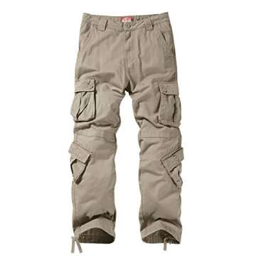 Match Men's Wild Cargo Pants for Comfortable Casual Wear
