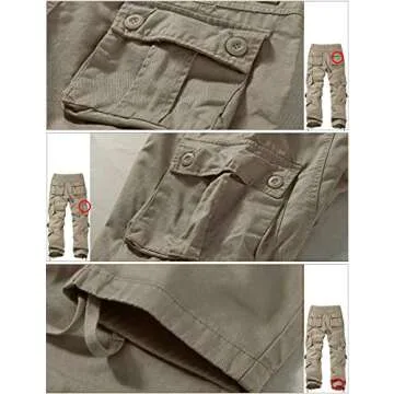 Match Men's Wild Cargo Pants for Ultimate Comfort