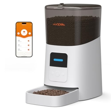 WOPET Automatic Dog Feeder with App Control for Remote Feeding