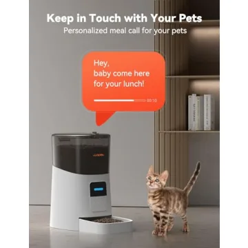 WOPET Automatic Dog Feeder with App Control for Remote Feeding