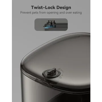 WOPET Automatic Dog Feeder with App Control for Remote Feeding