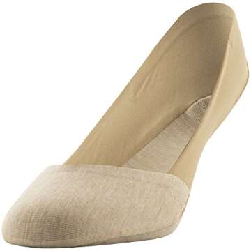 PEDS Women's No Show Socks - 12 Pairs Size 5-10