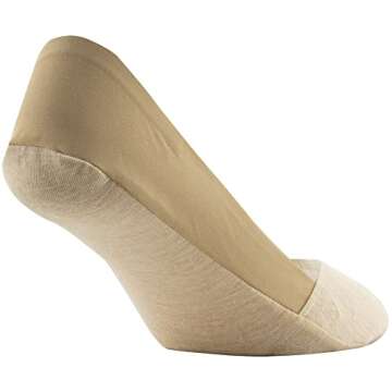 PEDS Women's No Show Socks - 12 Pairs Size 5-10