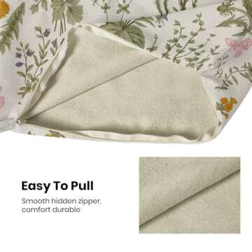 AEIOAE Spring Pillow Covers 22x22 Inch Set of 2