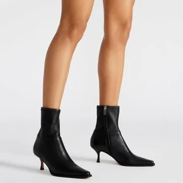 Stylish Goiphrri Black Ankle Boots for Women