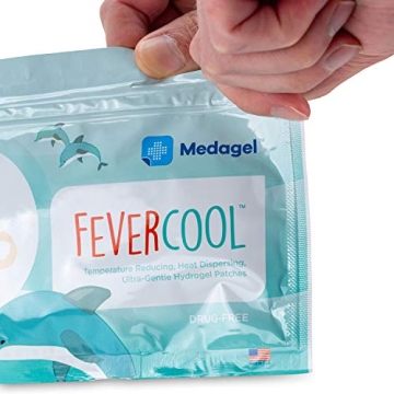 Medagel FeverCool Patches for Drug-Free Cooling Relief