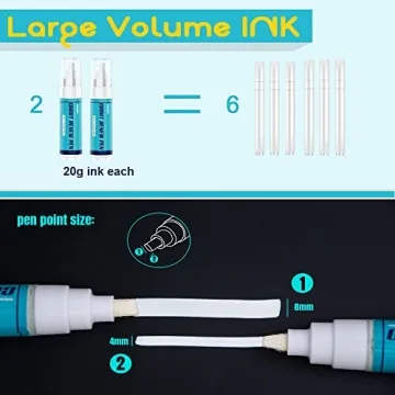 NADAMOO Grout Renew Pen White Restore Tile Grout Lines