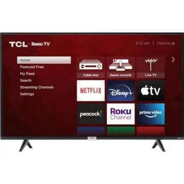 TCL 50-inch Class 4-Series 4K UHD Smart Roku LED TV - 50S435, 2021 Model