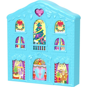 Polly Pocket Advent Calendar - Gingerbread House Fun!