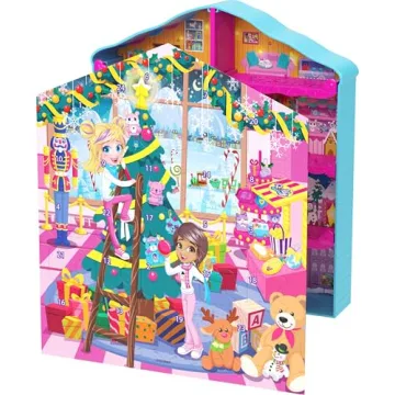 Polly Pocket Advent Calendar - Gingerbread House Fun!