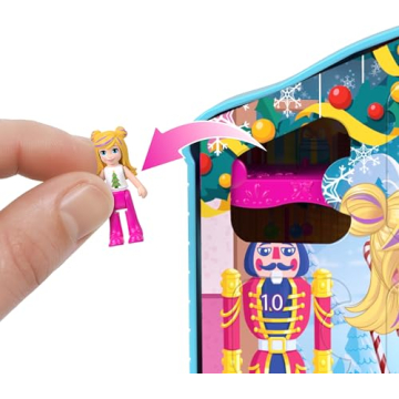 Polly Pocket Advent Calendar - Gingerbread House Fun!