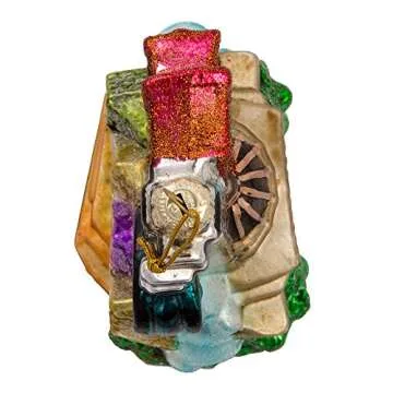 Kurt Adler C4106 San Francisco Glass Cityscape Ornament, 5-Inch